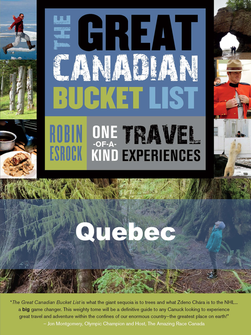 Cover image for The Great Canadian Bucket List — Quebec